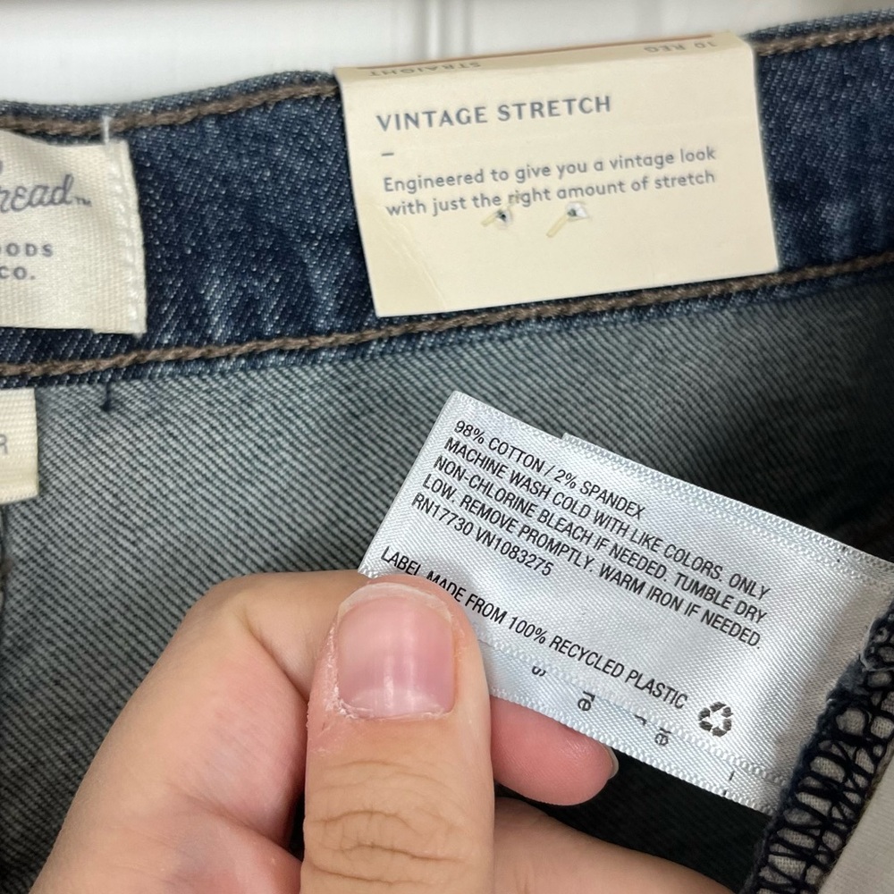 NWT Universal Thread Vintage Straight Retro Jeans - Picture 10 of 10